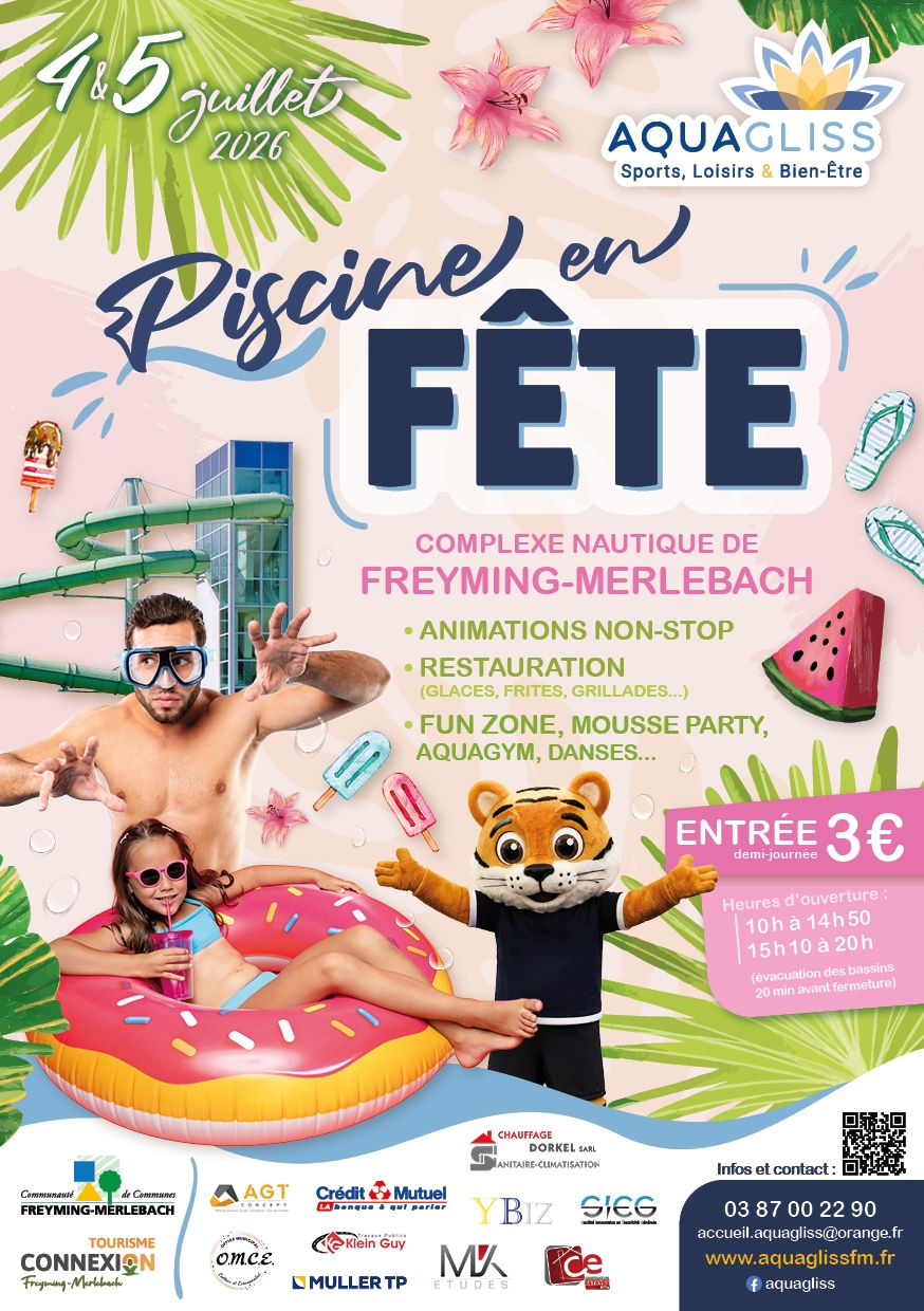 🌊 PISCINE EN FÊTE 2026 : C&rsquo;EST LE MOMENT DE PLONGER ! ☀️